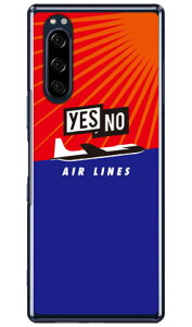 YESNO AIR LINES ���b�h×�u���[ �i�N���A�j Xperia 5 SOV41�ESO-01M�E901SO�EJ9260 au�Edocomo�ESoftBank�EMVNO�X�}�z�iSIM�t���[�[���j YESNO xperia 5 �P�[�X xperia 5 �J�o�[ 5 �P�[�X 5 �J�o�[ �G�N�X�y���A5 �P�[�X 90