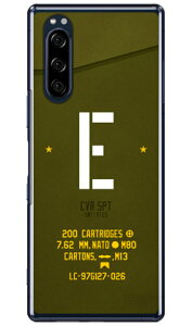 Cf LTD �~���^���[ �C�j�V���� �A���t�@�x�b�g E �J�[�L �i�N���A�j Xperia 5 SOV41�ESO-01M�E901SO�EJ9260 au�Edocomo�ESoftBank�EMVNO�X�}�z�iSIM�t���[�[���j Coverfull xperia 5 �P�[�X xperia 5 �J�o�[ 5 �P�[�X 5 