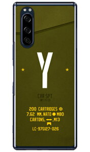 Cf LTD �~���^���[ �C�j�V���� �A���t�@�x�b�g Y �J�[�L �i�N���A�j Xperia 5 SOV41�ESO-01M�E901SO�EJ9260 au�Edocomo�ESoftBank�EMVNO�X�}�z�iSIM�t���[�[���j Coverfull xperia 5 �P�[�X xperia 5 �J�o�[ 5 �P�[�X 5 