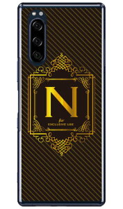 Cf LTD ���O�W���A���[�C�j�V���� N �S�[���h�C�G���[ �i�N���A�j Xperia 5 SOV41�ESO-01M�E901SO�EJ9260 au�Edocomo�ESoftBank�EMVNO�X�}�z�iSIM�t���[�[���j Coverfull xperia 5 �P�[�X xperia 5 �J�o�[ 5 �P�[�X 5 �J