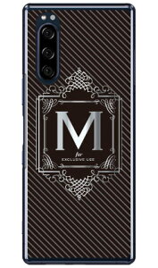 Cf LTD ���O�W���A���[�C�j�V���� M �V���o�[�O���[ �i�N���A�j Xperia 5 SOV41�ESO-01M�E901SO�EJ9260 au�Edocomo�ESoftBank�EMVNO�X�}�z�iSIM�t���[�[���j Coverfull xperia 5 �P�[�X xperia 5 �J�o�[ 5 �P�[�X 5 �J�o