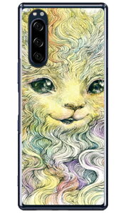 Rainbow Cat design by KYOTARO �i�N���A�j Xperia 5 SOV41�ESO-01M�E901SO�EJ9260 au�Edocomo�ESoftBank�EMVNO�X�}�z�iSIM�t���[�[���j SECOND SKIN xperia 5 �P�[�X xperia 5 �J�o�[ 5 �P�[�X 5 �J�o�[ �G�N�X�y���A5 �P�[�X 901