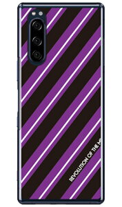 ROTM Stripe �u���b�N �i�N���A�j design by ROTM Xperia 5 SOV41�ESO-01M�E901SO�EJ9260 au�Edocomo�ESoftBank�EMVNO�X�}�z�iSIM�t���[�[���j SECOND SKIN xperia 5 �P�[�X xperia 5 �J�o�[ 5 �P�[�X 5 �J�o�[ �G�N�X�y���A5 �P