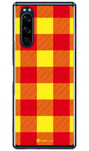 Buffalo check �C�G���[ �i�N���A�j design by Moisture Xperia 5 SOV41�ESO-01M�E901SO�EJ9260 au�Edocomo�ESoftBank�EMVNO�X�}�z�iSIM�t���[�[���j SECOND SKIN xperia 5 �P�[�X xperia 5 �J�o�[ 5 �P�[�X 5 �J�o�[ �G�N�X�y��