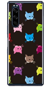 SINDEE �uCat-World �i�u���b�N�j�v �i�N���A�j Xperia 5 SOV41�ESO-01M�E901SO�EJ9260 au�Edocomo�ESoftBank�EMVNO�X�}�z�iSIM�t���[�[���j SECOND SKIN xperia 5 �P�[�X xperia 5 �J�o�[ 5 �P�[�X 5 �J�o�[ �G�N�X�y���A5 
