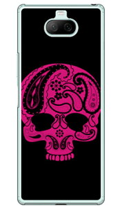 Paisley skull �u���b�N �i�N���A�j design by ROTM Xperia 8 SOV42�EXperia 8 Lite au�EY!mobile�EMVNO�X�}�z�iSIM�t���[�[���j SECOND SKIN xperia 8 �P�[�X xperia 8 �J�o�[ 8 �P�[�X 8 �J�o�[ �G�N�X�y���A8 �P�[�X sov42�P
