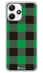 Buffalo check �O���[�� Redmi 12 5G XIG03 A401XM (�\�t�gTPU) SECOND SKIN �P�[�X �J�o�[ �X�}�z�P�[�X �������� �ϏՌ� �v�����g �ی� �Ռ��z��