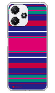 Moisture Stripe �u���[ Redmi 12 5G XIG03 A401XM (�\�t�gTPU) SECOND SKIN �P�[�X �J�o�[ �X�}�z�P�[�X �������� �ϏՌ� �v�����g �ی� �Ռ��z��
