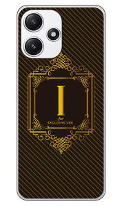 Cf LTD ���O�W���A���[�C�j�V���� I �S�[���h�C�G���[ (�N���A) Redmi 12 5G XIG03 A401XM Coverfull �{�� �ی� �n�[�h�P�[�X �X�}�z�J�o�[�@��������