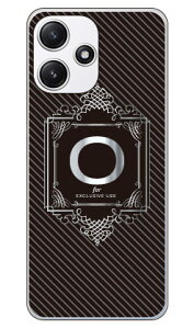 Cf LTD ���O�W���A���[�C�j�V���� O �V���o�[�O���[ (�N���A) Redmi 12 5G XIG03 A401XM Coverfull �{�� �ی� �n�[�h�P�[�X �X�}�z�J�o�[�@��������