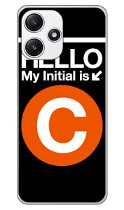 Cf LTD �T�u�E�F�C�C�j�V���� C �I�����W (�N���A) Redmi 12 5G XIG03 A401XM Coverfull �{�� �ی� �n�[�h�P�[�X �X�}�z�J�o�[�@��������