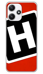 Cf LTD �L�����v �C�j�V���� ���b�h×�u���b�N H (�N���A) Redmi 12 5G XIG03 A401XM Coverfull �{�� �ی� �n�[�h�P�[�X �X�}�z�J�o�[�@��������
