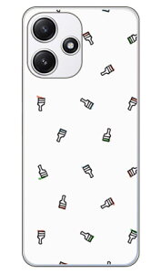 �h�b�g �y�C���g (�N���A) Redmi 12 5G XIG03 A401XM SECOND SKIN �{�� �ی� �n�[�h�P�[�X �X�}�z�J�o�[�@��������