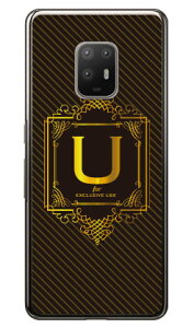 Cf LTD ���O�W���A���[�C�j�V���� U �S�[���h�C�G���[ �i�N���A�j fot arrows 5G F-51A docomo Coverfull �n�[�h�P�[�X docomo arrows 5g f-51a�p�P�[�X f51a�P�[�X �P�[�X �J�o�[ CASE �P�[�X �A�N�Z�T���[ �X�}�z