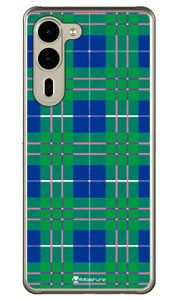 Tartan check �O���[�� (�N���A) design by Moisture arrows We2 Plus F-51E M06 SECOND SKIN �{�� �ی� �n�[�h�P�[�X �X�}�z�J�o�[�@��������