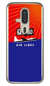 YESNO AIR LINES ���b�h×�u���[ (�N���A) �炭�炭�X�}�[�g�t�H�� F-53E YESNO �{�� �ی� �n�[�h�P�[�X �X�}�z�J�o�[�@��������