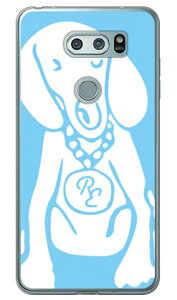 Dog �T�b�N�X�u���[×�z���C�g design by ROTM �i�\�t�gTPU�N���A�j V30+ L-01K�EJOJO L-02K�Eisai V30+ LGV35 docomo�Eau SECOND SKIN v30+ �P�[�X v30+ �J�o�[ V30 �W���W�� �C�T�C l-01k l-02k lgv35 �P�[�X V30 �W���W�� �C