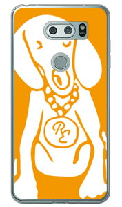Dog �I�����W×�z���C�g design by ROTM �i�\�t�gTPU�N���A�j V30+ L-01K�EJOJO L-02K�Eisai V30+ LGV35 docomo�Eau SECOND SKIN v30+ �P�[�X v30+ �J�o�[ V30 �W���W�� �C�T�C l-01k l-02k lgv35 �P�[�X V30 �W���W�� �C�T�C l-01