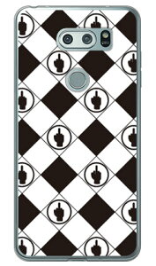F rhombuses �z���C�g×�u���b�N �i�\�t�gTPU�N���A�j design by ROTM V30+ L-01K�EJOJO L-02K�Eisai V30+ LGV35 docomo�Eau SECOND SKIN v30+ �P�[�X v30+ �J�o�[ V30 �W���W�� �C�T�C l-01k l-02k lgv35 �P�[�X V30 �W���W�� �C�T