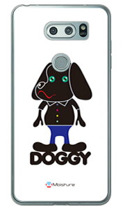 Doggy Pure �z���C�g �i�\�t�gTPU�N���A�j design by Moisture V30+ L-01K�EJOJO L-02K�Eisai V30+ LGV35 docomo�Eau SECOND SKIN v30+ �P�[�X v30+ �J�o�[ V30 �W���W�� �C�T�C l-01k l-02k lgv35 �P�[�X V30 �W���W�� �C�T�C l-01k l