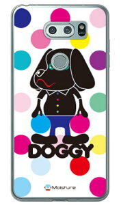 Doggy �}���`�J���[�h�b�g �i�\�t�gTPU�N���A�j design by Moisture V30+ L-01K�EJOJO L-02K�Eisai V30+ LGV35 docomo�Eau SECOND SKIN v30+ �P�[�X v30+ �J�o�[ V30 �W���W�� �C�T�C l-01k l-02k lgv35 �P�[�X V30 �W���W�� �C�T