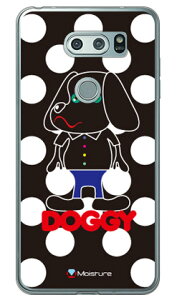 Doggy �z���C�g�h�b�g �i�\�t�gTPU�N���A�j design by Moisture V30+ L-01K�EJOJO L-02K�Eisai V30+ LGV35 docomo�Eau SECOND SKIN v30+ �P�[�X v30+ �J�o�[ V30 �W���W�� �C�T�C l-01k l-02k lgv35 �P�[�X V30 �W���W�� �C�T�C ��