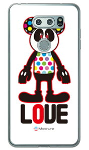 Love Panda �i�\�t�gTPU�N���A�j design by Moisture V30+ L-01K�EJOJO L-02K�Eisai V30+ LGV35 docomo�Eau SECOND SKIN v30+ �P�[�X v30+ �J�o�[ V30 �W���W�� �C�T�C l-01k l-02k lgv35 �P�[�X V30 �W���W�� �C�T�C l-01k l-02k lgv35 
