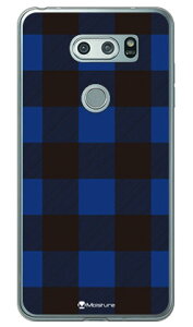 Buffalo check �u���[ �i�\�t�gTPU�N���A�j design by Moisture V30+ L-01K�EJOJO L-02K�Eisai V30+ LGV35 docomo�Eau SECOND SKIN v30+ �P�[�X v30+ �J�o�[ V30 �W���W�� �C�T�C l-01k l-02k lgv35 �P�[�X V30 �W���W�� �C�T�C ����