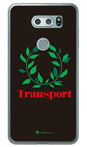 Transport Laurel �u���b�N �i�\�t�gTPU�N���A�j design by Moisture V30+ L-01K�EJOJO L-02K�Eisai V30+ LGV35 docomo�Eau SECOND SKIN v30+ �P�[�X v30+ �J�o�[ V30 �W���W�� �C�T�C l-01k l-02k lgv35 �P�[�X V30 �W���W�� �C�T�C 