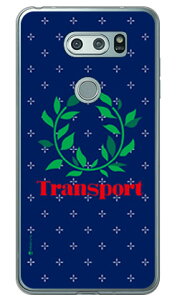 Transport Laurel �N���X�h�b�g �l�C�r�[ �i�\�t�gTPU�N���A�j design by Moisture V30+ L-01K�EJOJO L-02K�Eisai V30+ LGV35 docomo�Eau SECOND SKIN v30+ �P�[�X v30+ �J�o�[ V30 �W���W�� �C�T�C l-01k l-02k lgv35 �P�[�X V30 ��