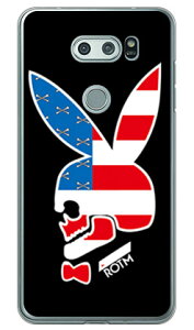 Bunny bone VERSION2 �i�N���A�j design by ROTM V30+ L-01K�EJOJO L-02K�Eisai V30+ LGV35 docomo�Eau SECOND SKIN v30+ �P�[�X v30+ �J�o�[ V30 �W���W�� �C�T�C l-01k l-02k lgv35 �P�[�X V30 �W���W�� �C�T�C l-01k l-02k lgv35 ������