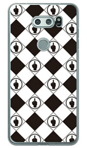 F rhombuses �z���C�g×�u���b�N �i�N���A�j design by ROTM V30+ L-01K�EJOJO L-02K�Eisai V30+ LGV35 docomo�Eau SECOND SKIN v30+ �P�[�X v30+ �J�o�[ V30 �W���W�� �C�T�C l-01k l-02k lgv35 �P�[�X V30 �W���W�� �C�T�C l-01k 