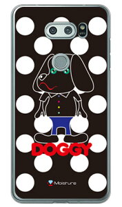 Doggy �z���C�g�h�b�g �i�N���A�j design by Moisture V30+ L-01K�EJOJO L-02K�Eisai V30+ LGV35 docomo�Eau SECOND SKIN v30+ �P�[�X v30+ �J�o�[ V30 �W���W�� �C�T�C l-01k l-02k lgv35 �P�[�X V30 �W���W�� �C�T�C l-01k l-02k ��