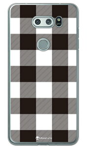 Buffalo check �z���C�g �i�N���A�j design by Moisture V30+ L-01K�EJOJO L-02K�Eisai V30+ LGV35 docomo�Eau SECOND SKIN v30+ �P�[�X v30+ �J�o�[ V30 �W���W�� �C�T�C l-01k l-02k lgv35 �P�[�X V30 �W���W�� �C�T�C l-01k l-02k ��