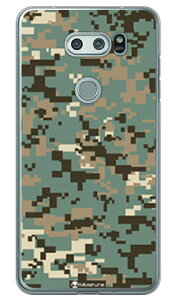DIGITAL camouflage �O���[�� �i�N���A�j design by Moisture V30+ L-01K�EJOJO L-02K�Eisai V30+ LGV35 docomo�Eau SECOND SKIN v30+ �P�[�X v30+ �J�o�[ V30 �W���W�� �C�T�C l-01k l-02k lgv35 �P�[�X V30 �W���W�� �C�T�C l-01k ��