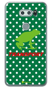 TRANSPORT FROG �O���[��×�z���C�g �i�N���A�j design by Moisture V30+ L-01K�EJOJO L-02K�Eisai V30+ LGV35 docomo�Eau SECOND SKIN v30+ �P�[�X v30+ �J�o�[ V30 �W���W�� �C�T�C l-01k l-02k lgv35 �P�[�X V30 �W���W�� �C�T�C 