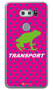 TRANSPORT FROG �s���N×�z���C�g �i�N���A�j design by Moisture V30+ L-01K�EJOJO L-02K�Eisai V30+ LGV35 docomo�Eau SECOND SKIN v30+ �P�[�X v30+ �J�o�[ V30 �W���W�� �C�T�C l-01k l-02k lgv35 �P�[�X V30 �W���W�� �C�T�C ��