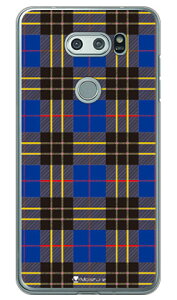 Tartan check �u���[ �i�N���A�j design by Moisture V30+ L-01K�EJOJO L-02K�Eisai V30+ LGV35 docomo�Eau SECOND SKIN v30+ �P�[�X v30+ �J�o�[ V30 �W���W�� �C�T�C l-01k l-02k lgv35 �P�[�X V30 �W���W�� �C�T�C l-01k l-02k ����