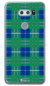 Tartan check �O���[�� �i�N���A�j design by Moisture V30+ L-01K�EJOJO L-02K�Eisai V30+ LGV35 docomo�Eau SECOND SKIN v30+ �P�[�X v30+ �J�o�[ V30 �W���W�� �C�T�C l-01k l-02k lgv35 �P�[�X V30 �W���W�� �C�T�C l-01k l-02k ��