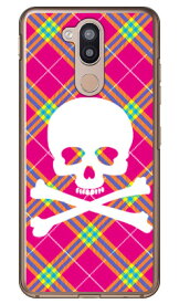 スカルパンク ピンク （クリア） LG style2 L-01L docomo SECOND SKIN 受注生産 スマホケース ハードケース l-01l ケース l-01l カバー lg style2 l-01l ケース lg style2 l-01l カバー lg l-01l ケース lg l-01l カバー スマホカバー 送料無料