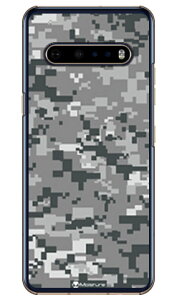 DIGITAL camouflage �O���[ �i�N���A�j design by Moisture LG V60 ThinQ 5G L-51A�EA001LG docomo�ESoftBank SECOND SKIN l-51a a001lg �P�[�X l-51a a001lg �J�o�[ v60 thinq 5g l-51a a001lg �P�[�X v60 thinq 5g l-51a a001lg �J�o�[ lg ������