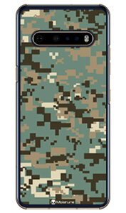 DIGITAL camouflage �O���[�� �i�N���A�j design by Moisture LG V60 ThinQ 5G L-51A�EA001LG docomo�ESoftBank SECOND SKIN l-51a a001lg �P�[�X l-51a a001lg �J�o�[ v60 thinq 5g l-51a a001lg �P�[�X v60 thinq 5g l-51a a001lg �J�o�[ lg ����