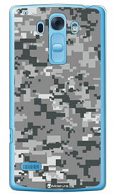 DIGITAL camouflage グレー （クリア） design by Moisture Disney Mobile on docomo DM-01G docomo SECOND SKIN ドコモ dm－01g カバー dm－01g ケースモバイル ドコモ ケースdm－01g disney mobile on docomo dm-01g 送料無料