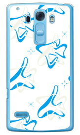 MHAK 「SPACER」 ホワイト×ブルー （クリア） Disney Mobile on docomo DM-01G docomo SECOND SKIN ドコモ dm－01g カバー dm－01g ケースモバイル ドコモ ケースdm－01g disney mobile on docomo dm-01g 送料無料
