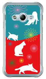 ねこ （クリア） Galaxy Active neo SC-01H docomo Coverfull ハードケース sc－01h ケース sc－01h カバー sc 01h ケース sc 01h カバー sc01h ケース sc01h カバー sc01hケース sc01hカバー galaxy active neo ケース galaxy 送料無料