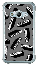 MONDAY ブラック （クリア） Galaxy Active neo SC-01H docomo Coverfull sc－01h ケース sc－01h カバー sc 01h ケース sc 01h カバー sc01h ケース sc01h カバー sc01hケース sc01hカバー galaxy active neo ケース galaxy 送料無料