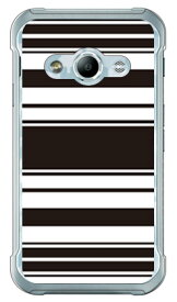 Moisture Stripe ブラックホワイト （クリア） design by Moisture Galaxy Active neo SC-01H docomo SECOND SKIN sc－01h ケース sc－01h カバー sc 01h ケース sc 01h カバー sc01h ケース sc01h カバー sc01hケース sc01hカバー 送料無料