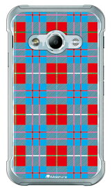 Tartan check レッド （クリア） design by Moisture Galaxy Active neo SC-01H docomo SECOND SKIN sc－01h ケース sc－01h カバー sc 01h ケース sc 01h カバー sc01h ケース sc01h カバー sc01hケース sc01hカバー galaxy active 送料無料