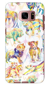 さとう ゆい 「pastel lion」 Galaxy S7 edge SC-02H・SCV33 docomo・au SECOND SKIN galaxy s7 edge sc-02h ケース galaxy s7 edge sc-02h カバー galaxy s7 edge scv33 ケース galaxy s7 edge scv33 カバー ギャラクシーs7 edge 人気 送料無料