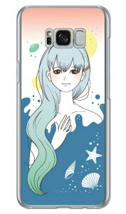 Ocean Blue iNAj design by  Galaxy S8+ iPLUSj SC-03JESCV35 docomoEau Coverfull galaxy s8 plus P[X galaxy s8 plus Jo[ MNV[s8 vX P[X MNV[s8 vX Jo[ sc-03j P